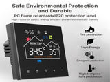 Smart Thermostat for House Floor Heating WiFi AC thermostat with APP Control LED Digital Touch V1294-YM0901-H49099B-16A