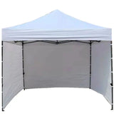 Portable Water-Resistant Gazebo Side Walls - Black / 3x4.5/10.5M V957-MS-9136-POR-SNAP D-BLA