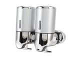 Soap Dispenser Dual Pump 1000ml Wall Mounted Easily Refilled Reusable Shampoo Dispenser for Bathroom V1294-YM0523-3112220030011