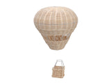 Woven Hot Air Balloon Handcrafted Exquisite Details Rattan Weaving Decoration for Kids Room Party V1294-YM0703-3115230034411