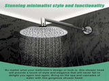 300mm Brass Shower Head Round Chrome Showerhead V63-823311