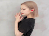 Heart Shaped Earbuds, Stylish Headphones HiFi Stereo Sound Waterproof Bluetooth 5.3 Earphones with V1189-LWWAL-20260401-05259