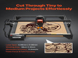 Laser Engraver, 5W Output, Laser Engraving Cutter Machine, 14.9 x 15.7 in/38 x 40 cm Working Area, V952-KZXSEJGJGDKJPY42PV3