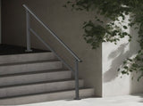Handrails for Outdoor Steps, 5 Step Stair Hand Rail Kit, Transitional Carbon Steel Railings with V952-FGDHGZLSLZFSXI0DBV0