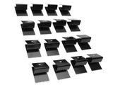 16PCS Hurricane Windows Fit 1/2 Inch Thick Plywood Stainless Steel Reusable Hurricane Board Up V1294-YM0901-3114240061111