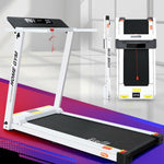 Everfit Treadmill Electric Home Gym Fitness Exercise Fully Foldable 450mm White TMILL-CHI-450-M610-WH