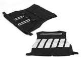 Reflective Safety Vest Cycling Clothes Waistcoat for Courtyard Training Sports EquipmentBlack White V1294-YM0901-3111210127211
