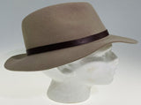 Goorin Bros Desert Rider Wool Fedora Hat Western Cowboy Style - Tan V563-100-0255-TAN-S