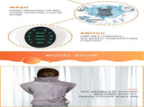 Neck Heating Cape Smart Temperature Control, Warmth in an Instant.GREY V1232-PJDRT001