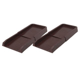 Rain Gutter Downspout Extension Weather Proof PP Rain Gutter Downspout Splash Block for Outdoor V1294-YM0901-3111250069313