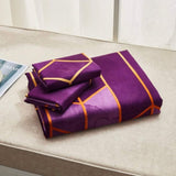 Erena Purple Quilt/Doona/Duvet Cover Set - Queen Size V493-MQ-478