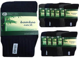 12 Pairs BAMBOO SOCKS Mens Heavy Duty Premium Thick Work Socks Cushion BULK - Assorted Colour Pack V563-12BMSKS-ACOLOUR-SIZE11-14