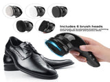 USB Rechargeable Electric Shoe Brush Handheld Multifunctional Leather Shoes Polisher V1294-YM0901-JY13715