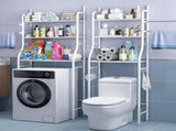 CARLA HOME 3-Tier Over The Toilet Storage Rack with Hooks & Paper Holder for Bathroom & Laundry Room V178-36143