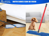 2 Pack Microfiber Mop Refills Compatible with O-Cedar Dual-Action Flip Mop Resuable Replacement Mop V1188-WTJ-LZZ-01468