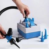 Electric Balloon Pump 600W Double Nozzle Quick Inflator for Balloons Pool Toys V1263-JX-5526