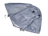 124.5x84x79cm Dogs Wire Crate Cover Waterproof Sunscreen Dustproof Pet Cage Cover for OutdoofGray V1294-YM0714-3111210258212
