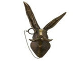 Frankie Stag Animal Resin Hanging Ornament Wall Art Gift V1188-MA108-00311-1