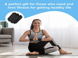 Grey Adjustable Silicone Wrist & Ankle Weights - 2lb Pair Comfortable Fitness Resistance V888-ELOSUNG23731