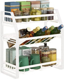 3-Tier Detachable Spice Rack Storage Organiser for Kitchen Countertop V178-36111