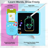 Spanish&English Talking Flash Cards for Toddlers - LCD Writing Tablet Kids - Drawing Tablet Toddler V1369-AZ3-W-21528