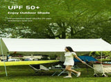 ONEFOREST Ultralight Portable Camping 3-in-1 Set with White Canopy, Tote Bag Integrated Outdoor V1221-XM-LB4970-ZS136