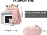Waterproof backpack for girls - Girl Backpack - School backpack - lightweight school - School V1188-MS101-02260-1