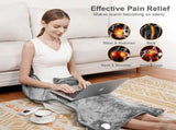 Fast Heating Electric Heating Pad for Neck and Shoulder and Back with 6 Heating Settings & 4 Timer, V1107-742-11501