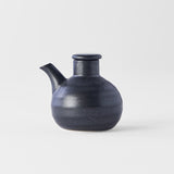 Soy Pot Minoyaki Porcelain 110ml Matte Black Glaze V637-C9009