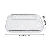 Air Fry Basket Compatible-with Nuwave-Bravo-Xl Air Fryer Basket for Oven Air Fryer Sheet Tray Bacon V1370-AZ4-12626