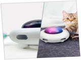 Funny Cat Toy Funny Cat Plaything Plastic Cat Toy Kitten Toys Rolling Ball Toy Toy for Cat V1366-AZ2-W-08012