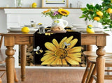 Hydrangea Placemats for Dining Set of 4, Spring Summer Seasonal Decoration Rustic Washable V1366-AZ2-W-19879