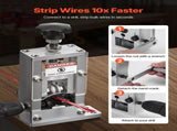 Manual Wire Stripping Machine, 1.5-25 mm, Copper Stripper with Hand Crank or Drill Powered, 64Mn V952-FXBXJSDDDMNW2JHZTV0