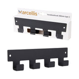 Marcellis - 1x Industrial towel hook - towel holder - hanging hook - 6 hooks - stainless steel V1189-WXFBOL-98-4