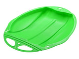 Round Snow Sled Disc for Kids and Adults, Thick Portable Skiing Pad with Anti-Skid Sunk Seat, V1189-LWWAL-20260401-07278