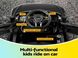 Kids Ride On Car Audi R8 Licensed Sports Electric Toy Cars Black RCAR-R8-S-BK