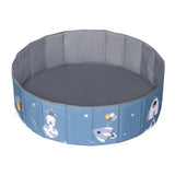 Keezi Kids Ball Pool Pit Toddler Play Foldable Child Playhouse Storage Bag Blue BPOOL-B-814-BU