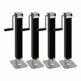 4x Trailer Caravan Canopy Jack Leg Stand Heavy Duty 3175KG 7000lbs Side Handle V465-86092 X4