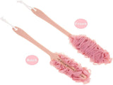 Back Scrubber for Shower,Loofah Long Handle Bath Body Brush,Soft Nylon Mesh Sponge for Shower,Loofah V1369-AZ3-W-02990
