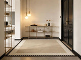 Heavy Duty Scraper Mat, Coir Doormat Entrance with Non-Slip Rubber Backing, Outdoor Indoor Door Mat V1366-AZ2-W-23577