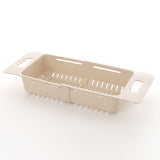 Collapsible Over The Sink Colander Dish Fruit Vegetable Strainer Drainer Basket for Kitchen Set of 3 V1369-AZ3-W-05475
