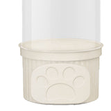 Toy Storage Container PET Transparent Cylinder Plush Toy Display Bucket with PP Lid for Home V1294-YM0703-3117230101211