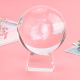 100mm K9 Crystal Photography Prop Decoration Art Decor Crystal Ball V1294-YM0901-JY23093-02