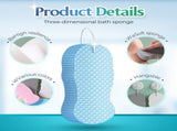 Magic Exfoliating Bath Sponge, 2025 New Super Soft Exfoliating Bath Sponges for All Skin Types, V1258-DP02-C-2483