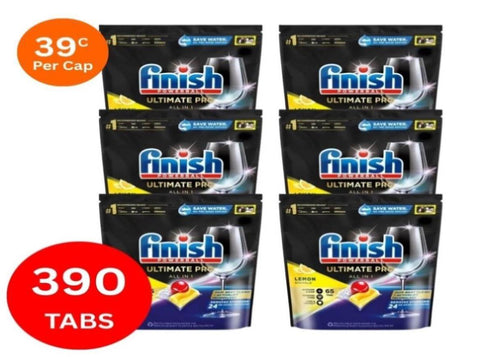 Finish Ultimate Pro x 390 Lemon Dishwasher Tablets FINISH-3163408X6_NZ