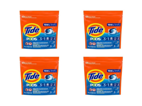 Tide 3in1 124 Clean Breeze Laundry Pods TIDE-80797353X4_NZ