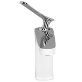 G1/2 Single Handle Basin Mixer Tap with Metal Handle Durable Solid Brass Bathroom Faucet V1294-YM0715-3112210112311