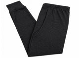 Mens Thermal Long John Pants Merino Wool Blend Base Layer Winter Warm - Black V563-BB-SI043_SI067-BK-5XL