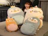 Squishmallow Kawaii Plush Pillow Doll 80cm Dinosaur Unicorn Rabbit Soft Stuffed Animal V1188-MA108C-05037-9