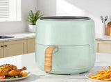 Devanti 5L Air Fryer Touch Control 1700W Green AF-K-G-5L-BU